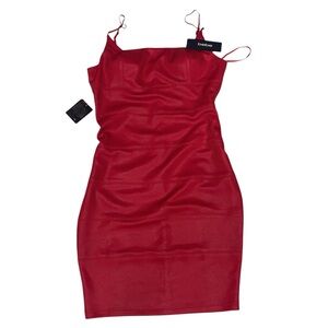 Elegant Red Dress By •BEBE•